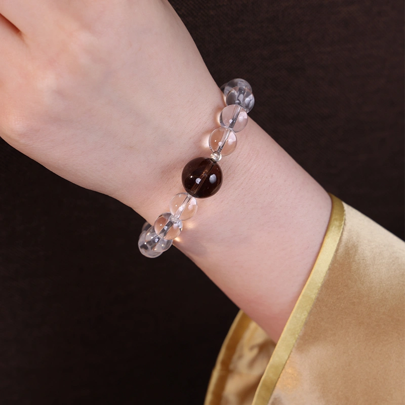 Metal Element Bracelet for Balance | Yellow Quartz - Image 5